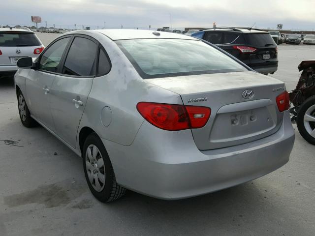 KMHDU46D38U367269 - 2008 HYUNDAI ELANTRA GL SILVER photo 3