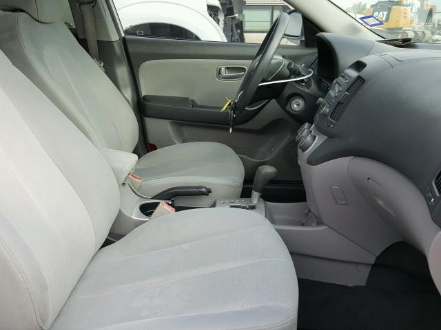 KMHDU46D38U367269 - 2008 HYUNDAI ELANTRA GL SILVER photo 5