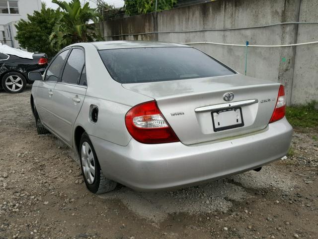 4T1BE32K83U232882 - 2003 TOYOTA CAMRY LE GRAY photo 3