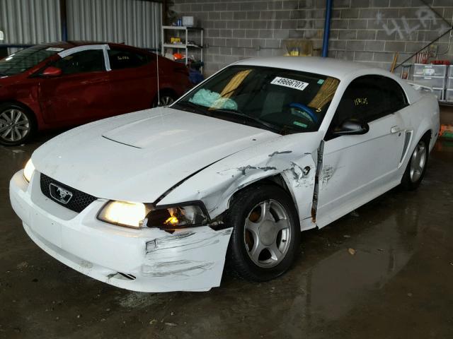 1FAFP40624F152372 - 2004 FORD MUSTANG WHITE photo 2