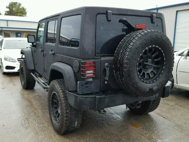 1J4BA5H1XBL571975 - 2011 JEEP WRANGLER U BLACK photo 3