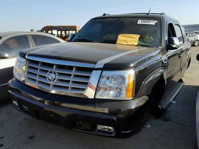 3GYEK62N25G287463 - 2005 CADILLAC ESCALADE E BLACK photo 2