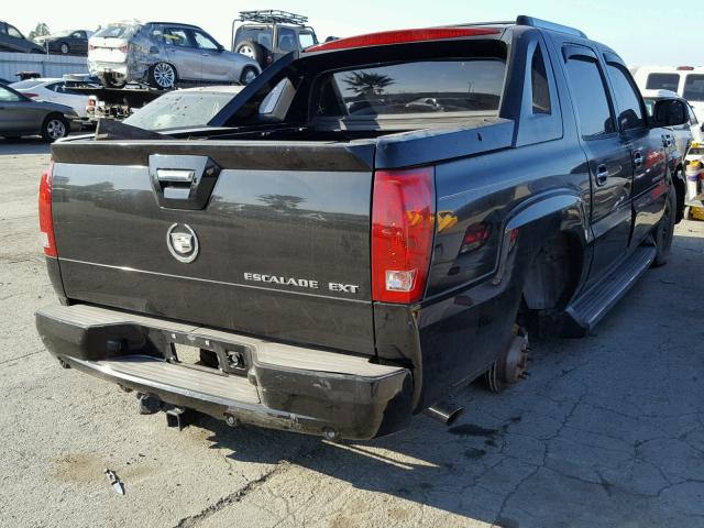 3GYEK62N25G287463 - 2005 CADILLAC ESCALADE E BLACK photo 4