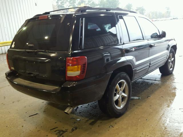 1J4GX58S41C723129 - 2001 JEEP GRAND CHER BLACK photo 4