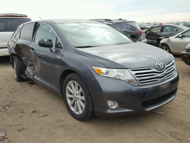 4T3BA3BB8AU009435 - 2010 TOYOTA VENZA BASE GRAY photo 1