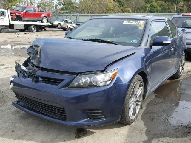 JTKJF5C71D3060195 - 2013 TOYOTA SCION TC 蓝色 照片 2