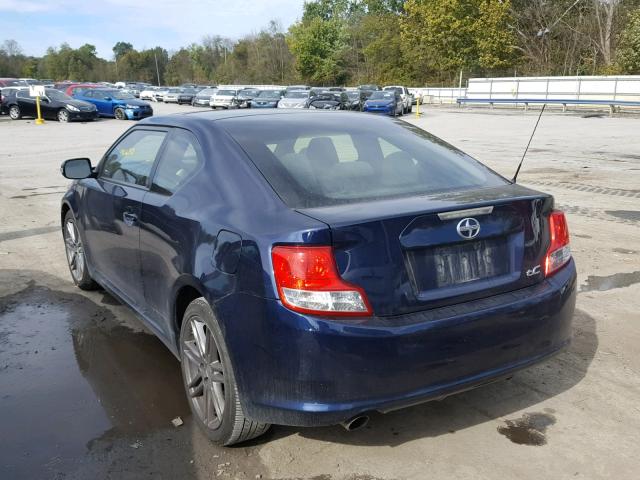 JTKJF5C71D3060195 - 2013 TOYOTA SCION TC 蓝色 照片 3