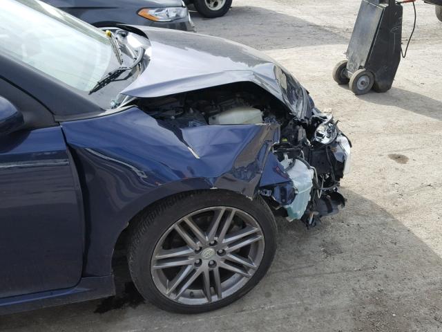 JTKJF5C71D3060195 - 2013 TOYOTA SCION TC 蓝色 照片 9