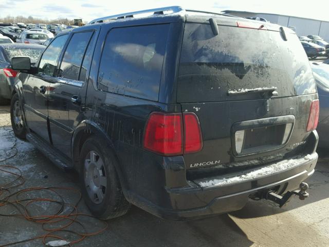 5LMFU28535LJ17449 - 2005 LINCOLN NAVIGATOR BLACK photo 3