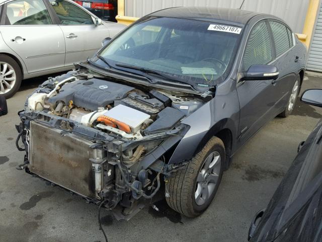 1N4CL21E59C103605 - 2009 NISSAN ALTIMA HYB CHARCOAL photo 2