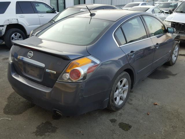 1N4CL21E59C103605 - 2009 NISSAN ALTIMA HYB CHARCOAL photo 4