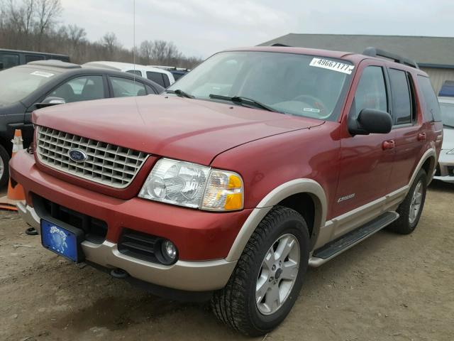 1FMDU74K35UB21935 - 2005 FORD EXPLORER E TWO TONE photo 2