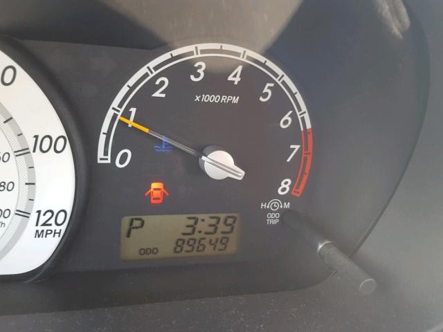 JTKKT624450110195 - 2005 TOYOTA SCION XA შავი ფოტო 8