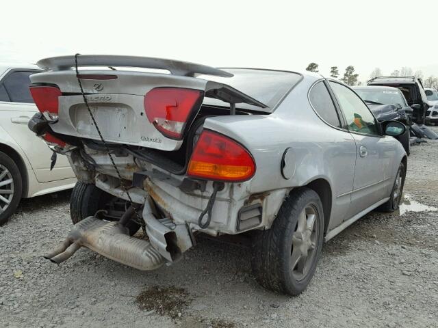 1G3NL12E04C235000 - 2004 OLDSMOBILE ALERO GL SILVER photo 4