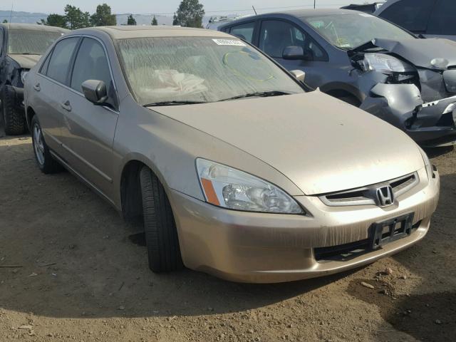 1HGCM56744A027013 - 2004 HONDA ACCORD EX GOLD photo 1