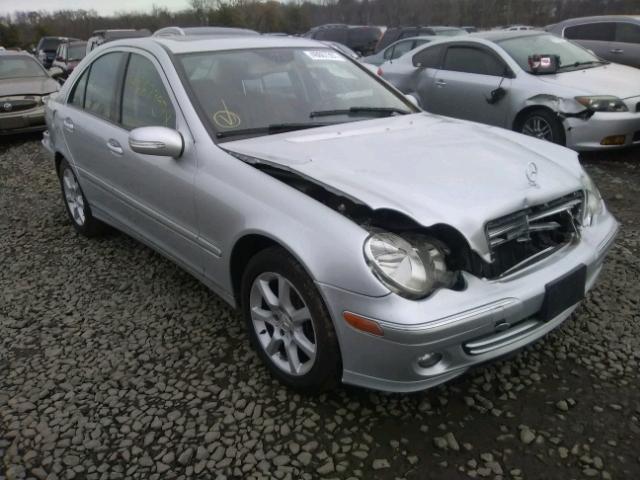 WDBRF92H67F915616 - 2007 MERCEDES-BENZ C 280 4MAT SILVER photo 1
