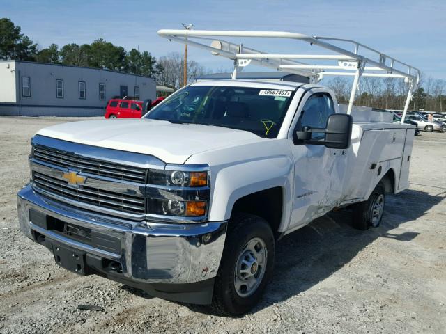 1GB0CUEG5GZ306321 - 2016 CHEVROLET SILVERADO WHITE photo 2