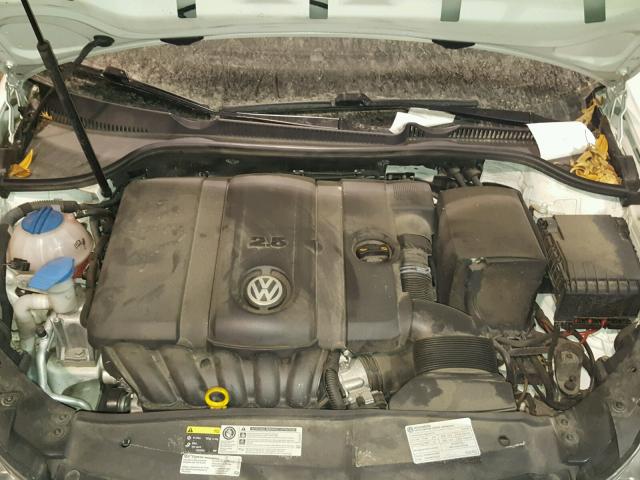 WVWDB7AJXEW003469 - 2014 VOLKSWAGEN GOLF WHITE photo 7