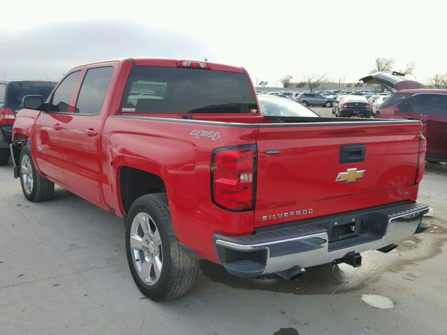 3GCUKREC7GG347575 - 2016 CHEVROLET SILVERADO RED photo 3