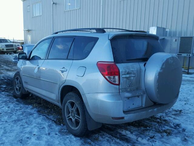 JTMBK34V775028109 - 2007 TOYOTA RAV4 LIMIT SILVER photo 3