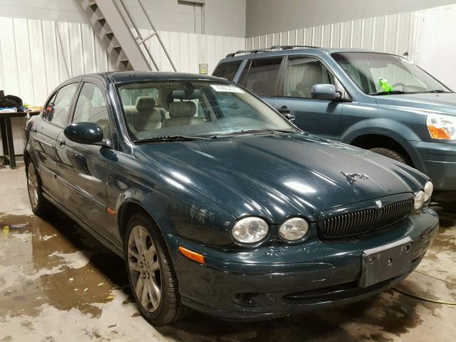 SAJEA53D02XC48858 - 2002 JAGUAR X-TYPE SPO GREEN photo 1