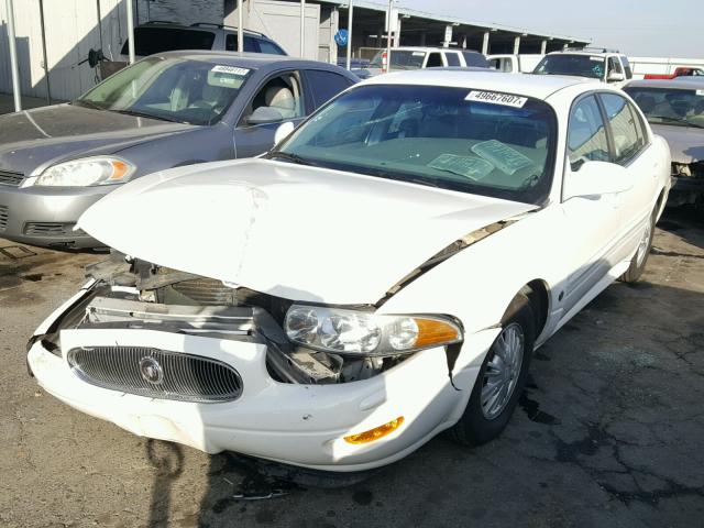 1G4HP54K024142153 - 2002 BUICK LESABRE CU WHITE photo 2