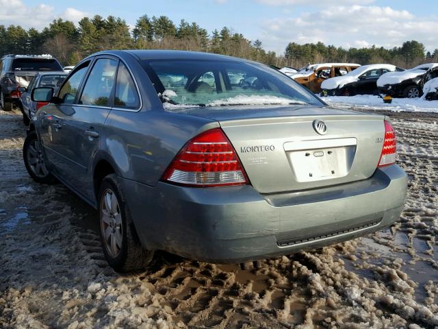 1MEFM41125G626630 - 2005 MERCURY MONTEGO LU GREEN photo 3