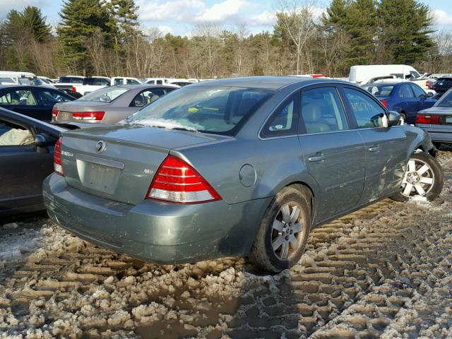 1MEFM41125G626630 - 2005 MERCURY MONTEGO LU GREEN photo 4