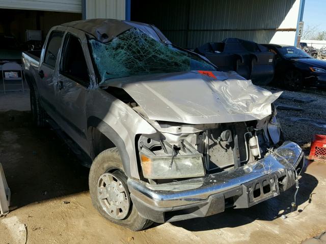 1GCDT13E878195315 - 2007 CHEVROLET COLORADO SILVER photo 1