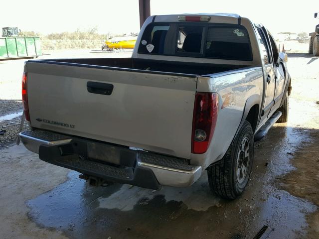 1GCDT13E878195315 - 2007 CHEVROLET COLORADO SILVER photo 4