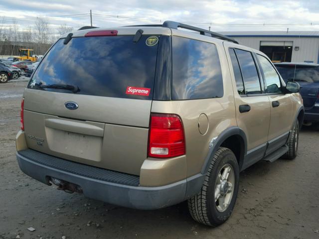 1FMZU73K83UC33733 - 2003 FORD EXPLORER X GOLD photo 4