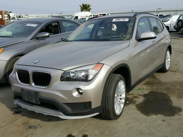 WBAVL1C50FVY29377 - 2015 BMW X1 XDRIVE2 CREAM photo 2