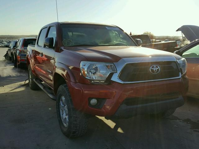 3TMLU4EN2CM086555 - 2012 TOYOTA TACOMA DOU RED photo 1