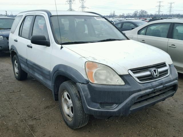 JHLRD78492C061234 - 2002 HONDA CR-V LX WHITE photo 1