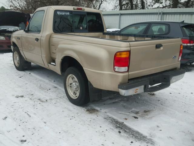 1FTYR10C6XTA54100 - 1999 FORD RANGER TAN photo 3