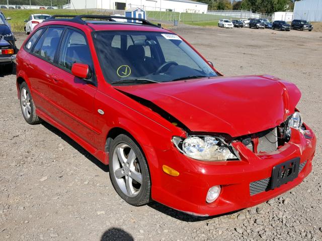 JM1BJ245921613447 - 2002 MAZDA PROTEGE PR RED photo 1