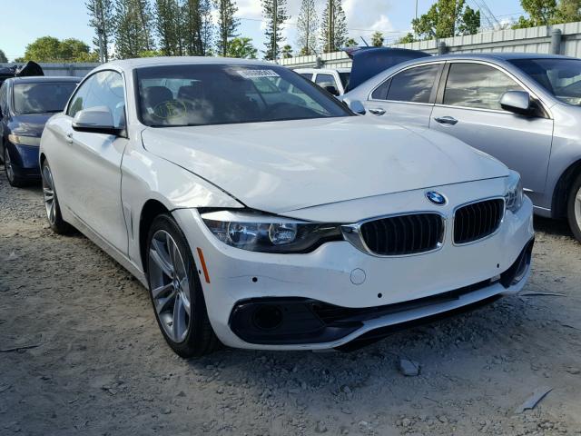 WBA4Z1C52JEC58805 - 2018 BMW 430I WHITE photo 1