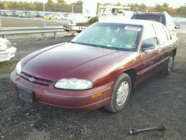 2G1WL52M4X9176055 - 1999 CHEVROLET LUMINA BAS მუქწითელი ფოტო 2