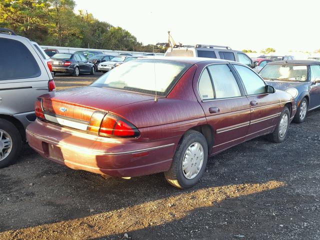 2G1WL52M4X9176055 - 1999 CHEVROLET LUMINA BAS მუქწითელი ფოტო 4
