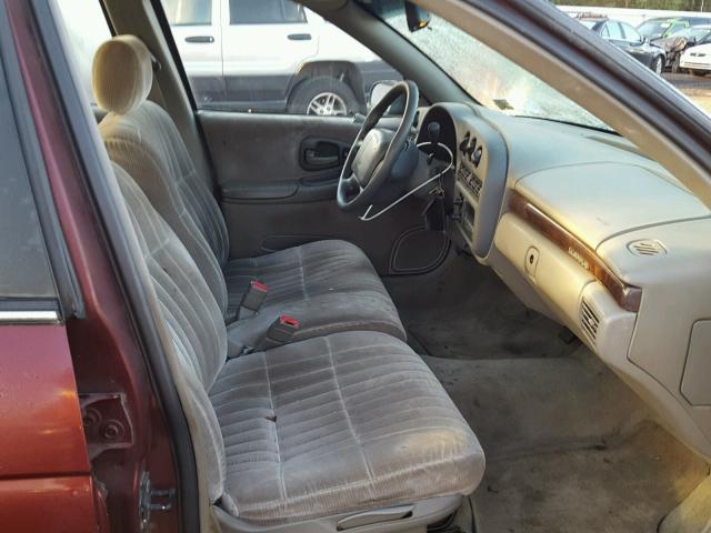 2G1WL52M4X9176055 - 1999 CHEVROLET LUMINA BAS მუქწითელი ფოტო 5