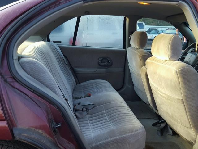 2G1WL52M4X9176055 - 1999 CHEVROLET LUMINA BAS მუქწითელი ფოტო 6
