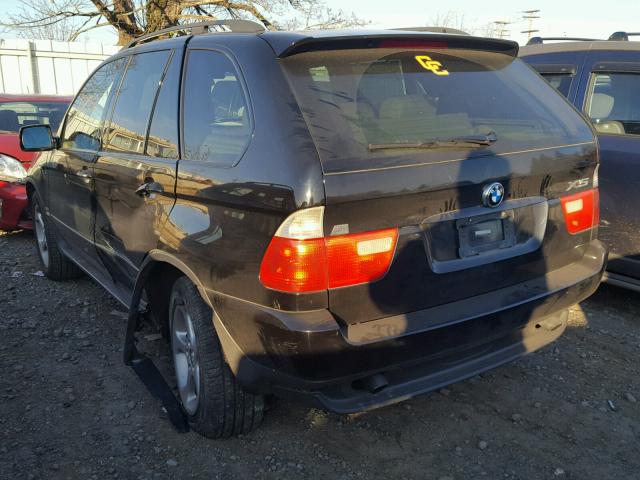 WBAFA53541LP20393 - 2001 BMW X5 3.0I BLACK photo 3