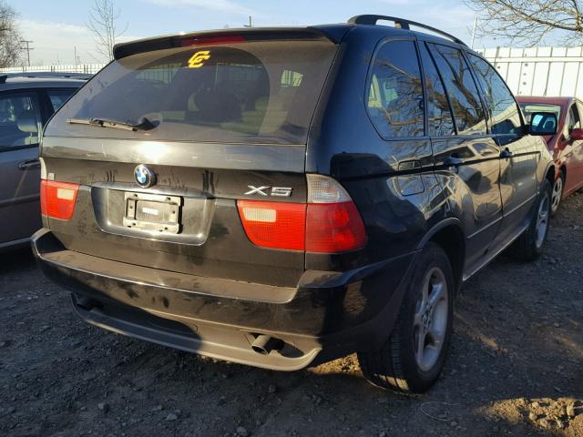 WBAFA53541LP20393 - 2001 BMW X5 3.0I BLACK photo 4