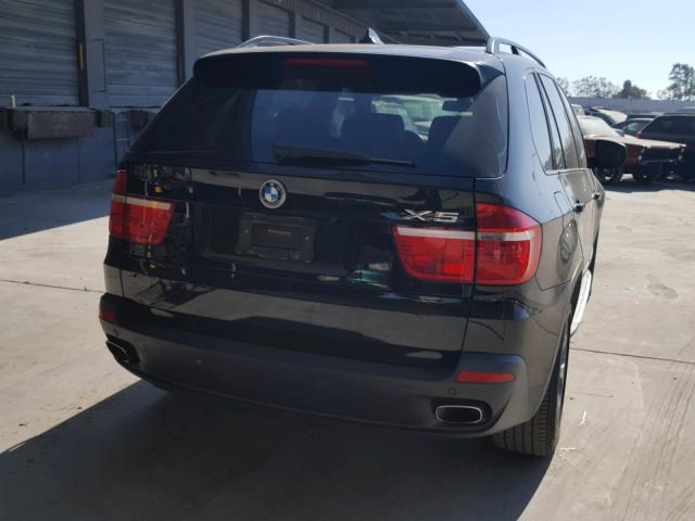 5UXFE83519L170668 - 2009 BMW X5 XDRIVE4 BLACK photo 4