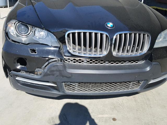 5UXFE83519L170668 - 2009 BMW X5 XDRIVE4 BLACK photo 9