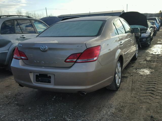 4T1BK36B87U230848 - 2007 TOYOTA AVALON XL TAN photo 4