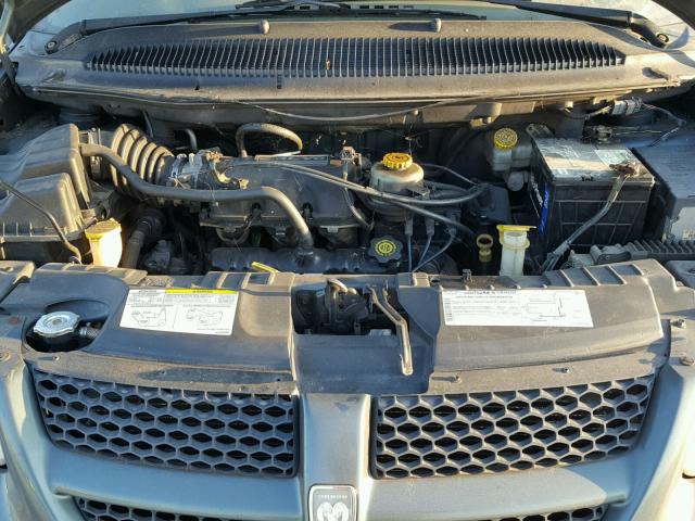 1D4GP24333B268126 - 2003 DODGE GRAND CARA GREEN photo 7