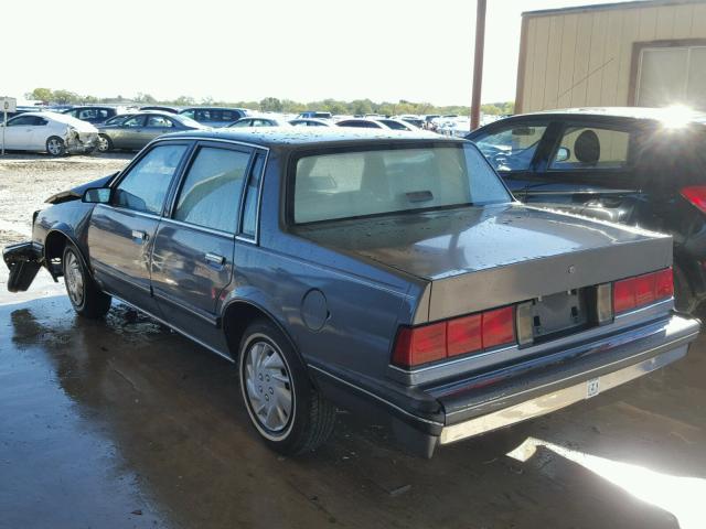 1G1AW51W1K6251573 - 1989 CHEVROLET CELEBRITY GRAY photo 3