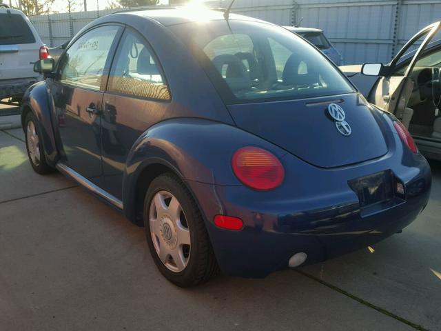 3VWCK21C51M427097 - 2001 VOLKSWAGEN NEW BEETLE ლურჯი ფოტო 3