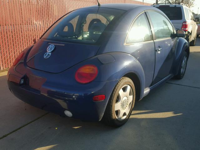 3VWCK21C51M427097 - 2001 VOLKSWAGEN NEW BEETLE ლურჯი ფოტო 4